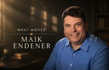 AI interview title card: What Moves Maik Ender.